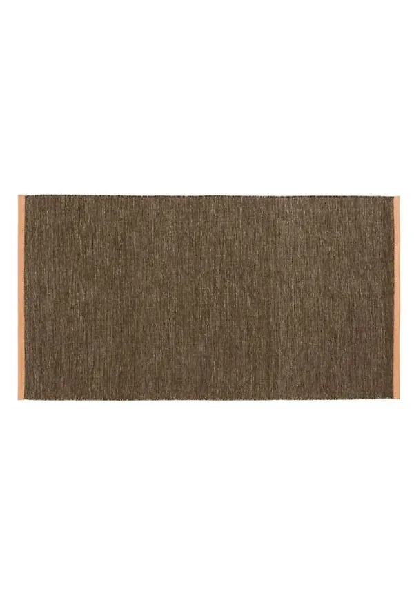 Supersnygg brun matta i läder från Design House Stockholm.