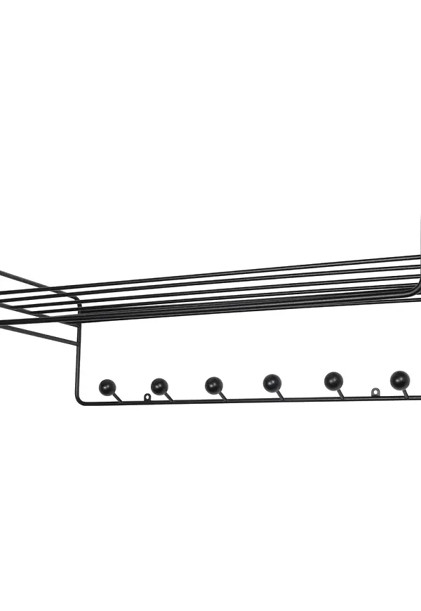 Superfin hatthylla i svart från Maze.