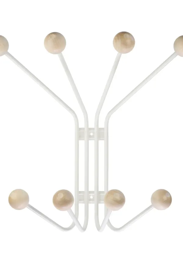 Vit Maze-hängare i ikonisk modell.