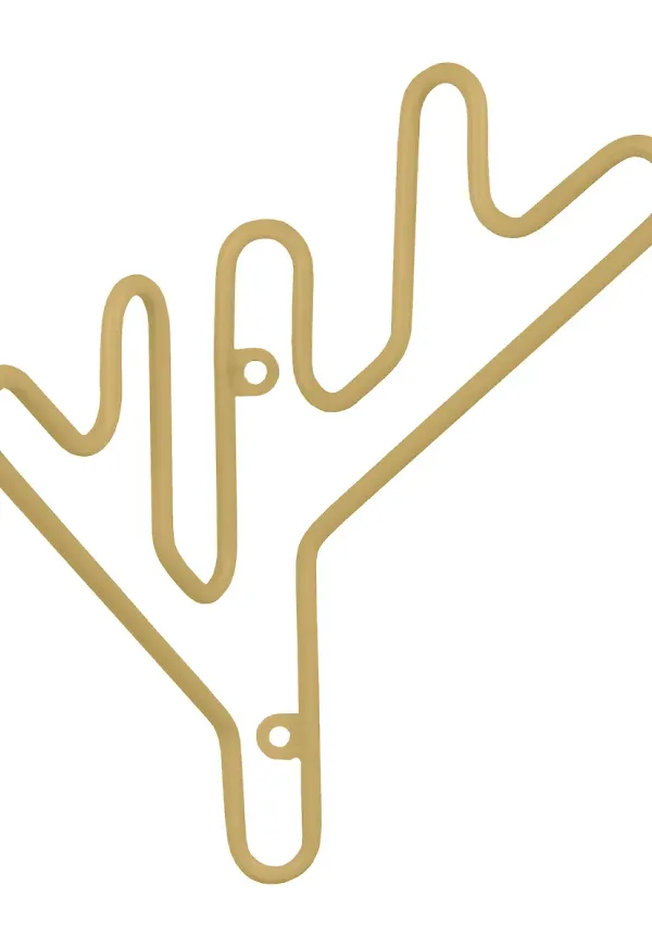 Gul Maze-hängare i jättesnygg modell.