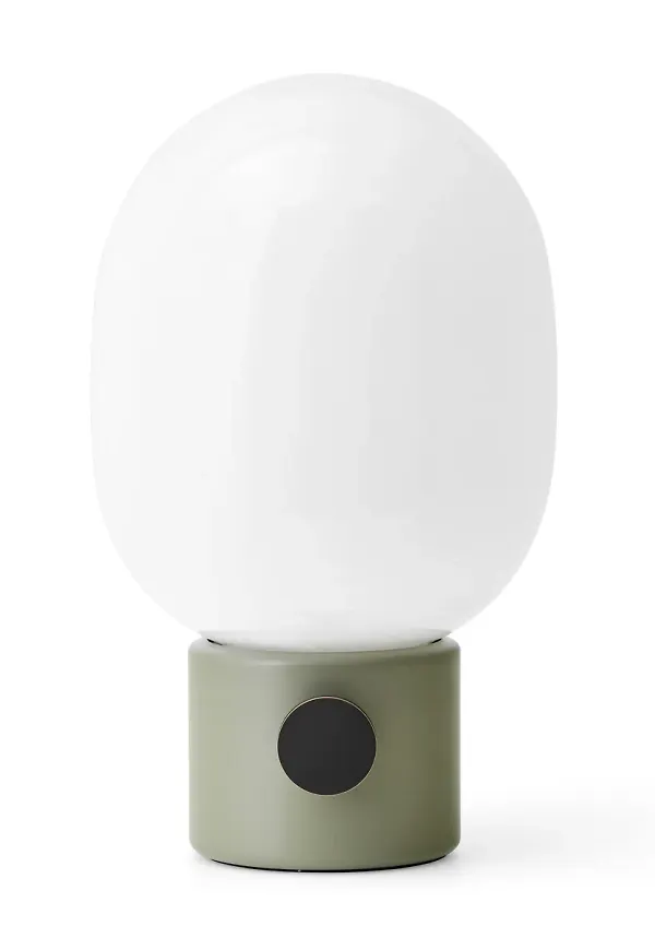 Grå Menu-bordslampa i elegant modell.