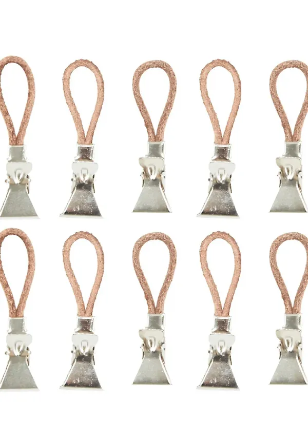 Cool handdukshängare i brunt från Meraki.