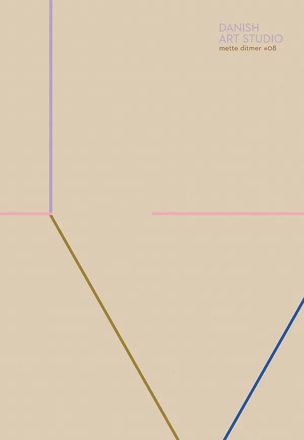 Flerfärgad Mette Ditmer-grupp i skön modell.