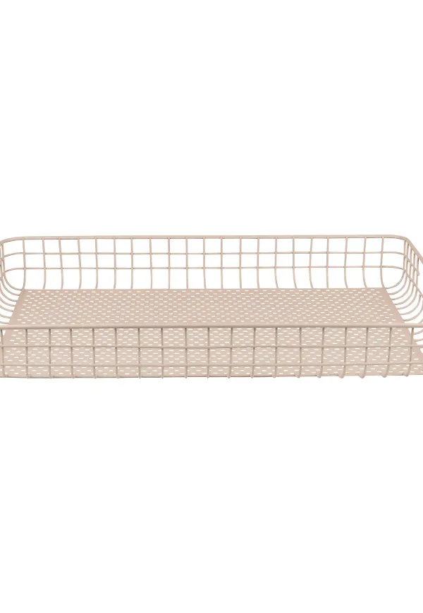 Beige Mette Ditmer-serveringsbricka i fantastiskt snygg modell.