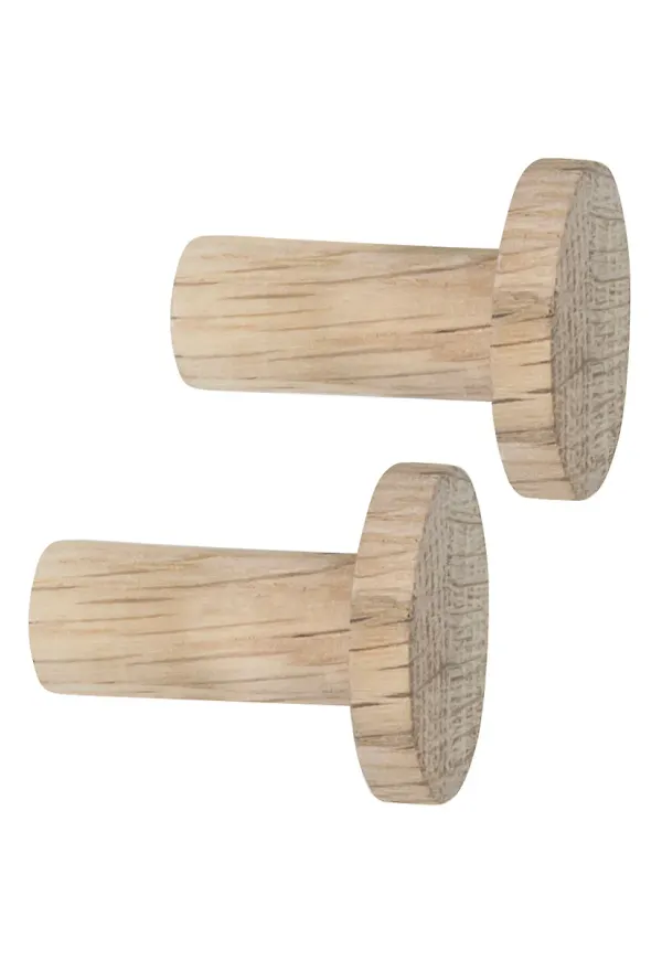 Fantastiskt fin hängare i beige färg gjord i ek.