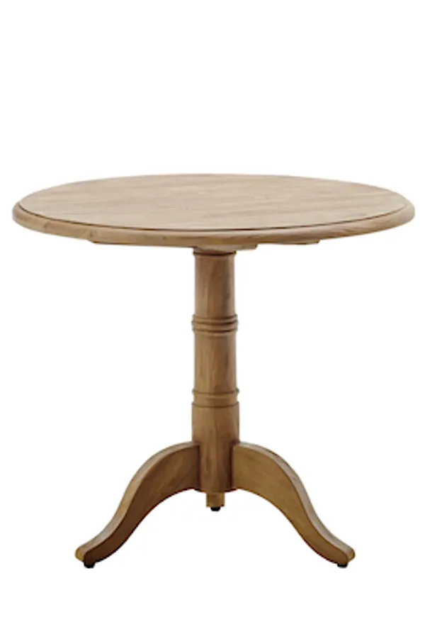 Smickrande brun bord i teak från Sika Design.