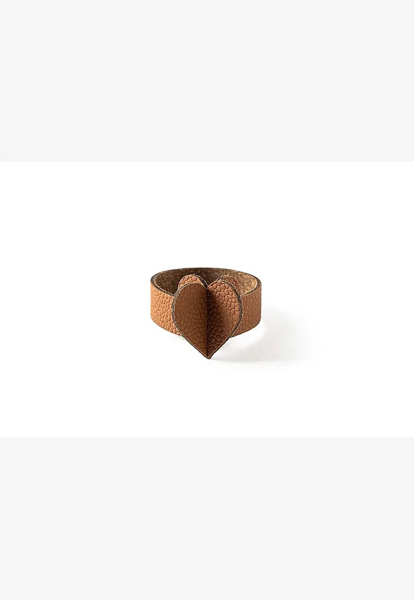Söt servettring i läder från MiLLE W NORDISK DESIGN.