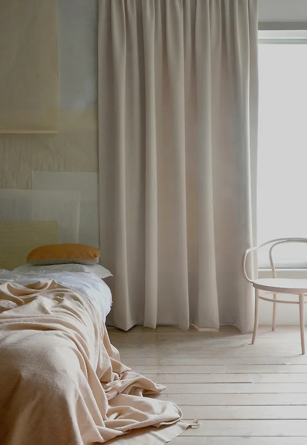 Supersnygg beige gardin 2026 från Mimou.