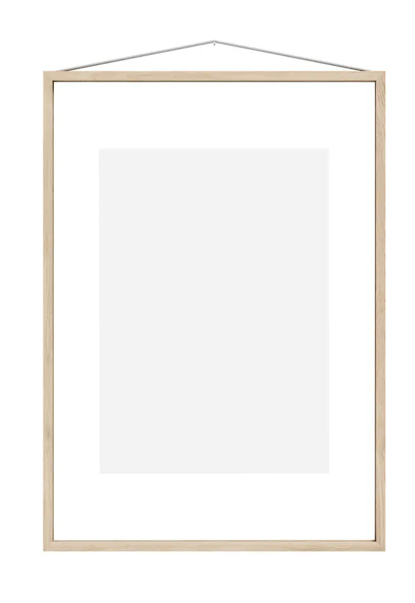 Exklusiv tavelram i brunt från Moebe.