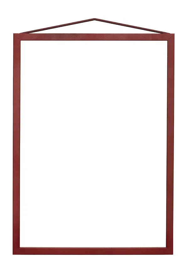 Röd Moebe-ramar i trendig modell.