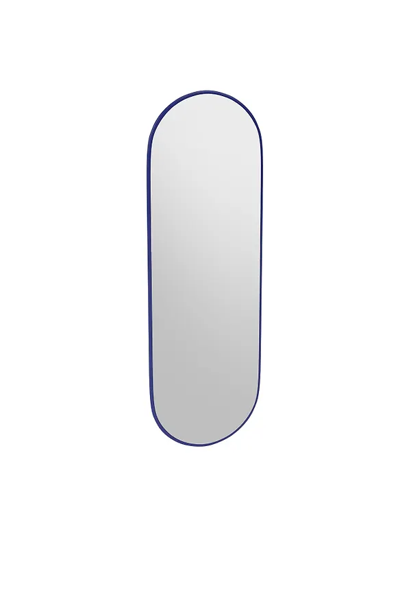 Blå Montana-väggspegel i härlig modell.