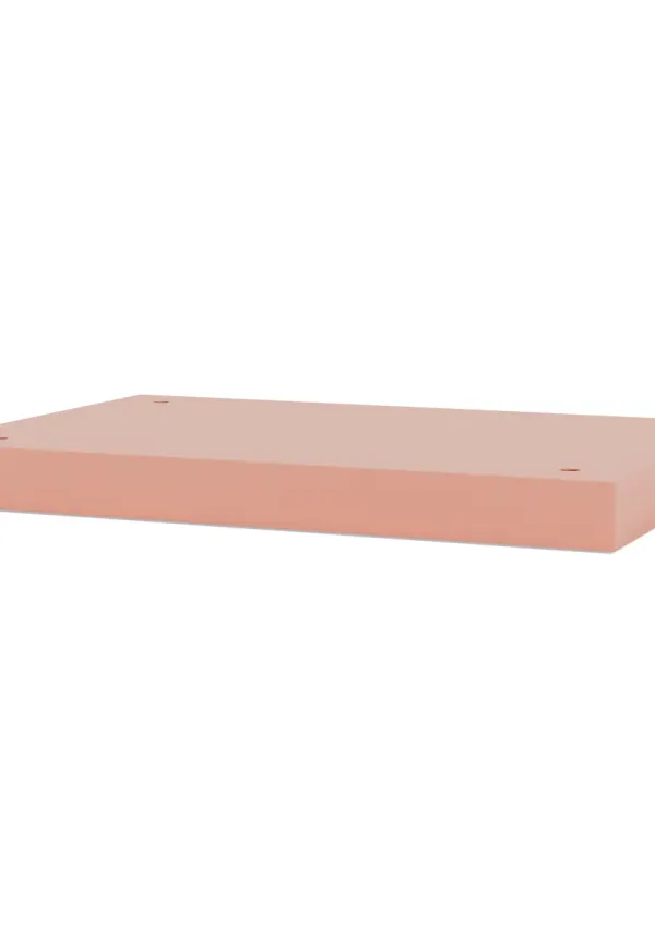 Modern hylla i rosa från Montana.