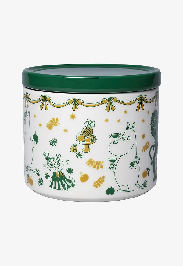 Jättesnygg förvaringsburk 2026 från Moomin Arabia.