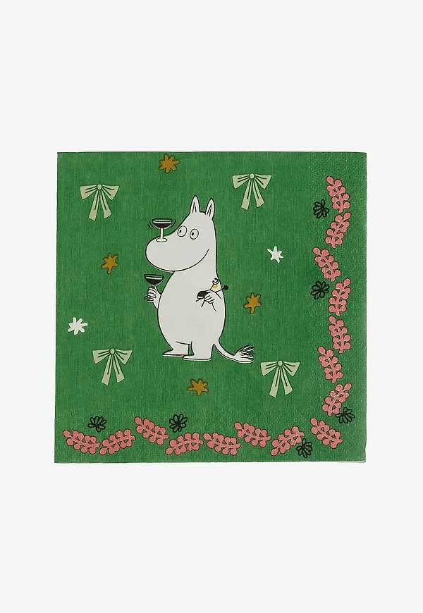 Stilriktig servett 2026 från Moomin Arabia.