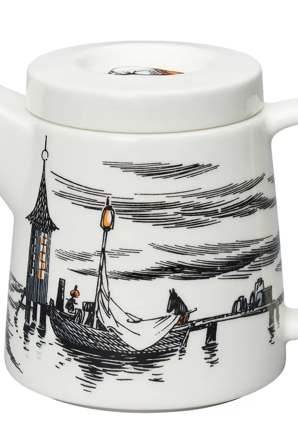 Jättesnygg tekanna 2026 från Moomin Arabia.