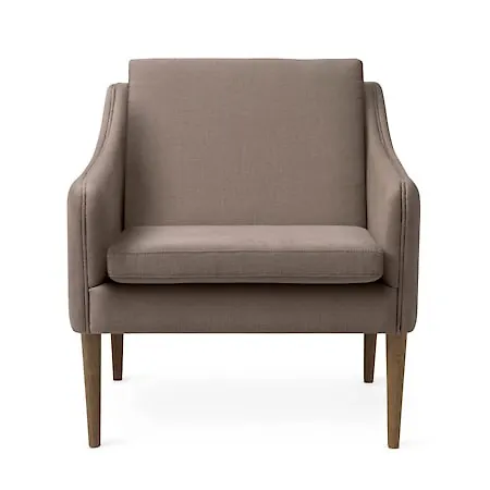 Cool warm nordic fåtölj i grå färg gjord i ek.