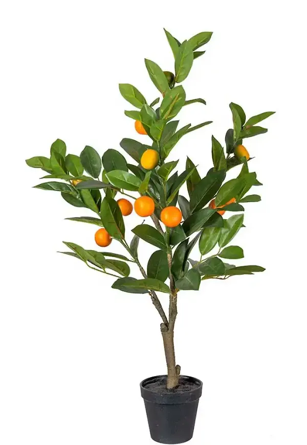 Grön Mr Plant-konstväxt i jättefin modell.