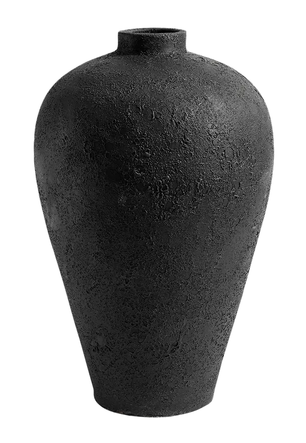 Svart Muubs-kruka i riktigt snygg modell.