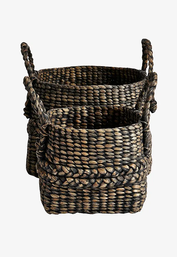 Stilriktig tvättkorg i svart från Muubs.