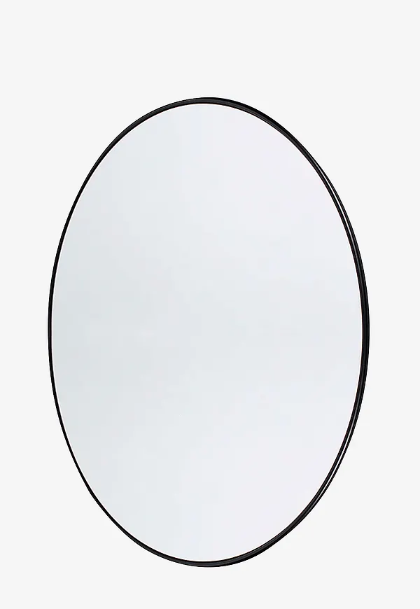 Riktigt snygg väggspegel i svart från Muubs.