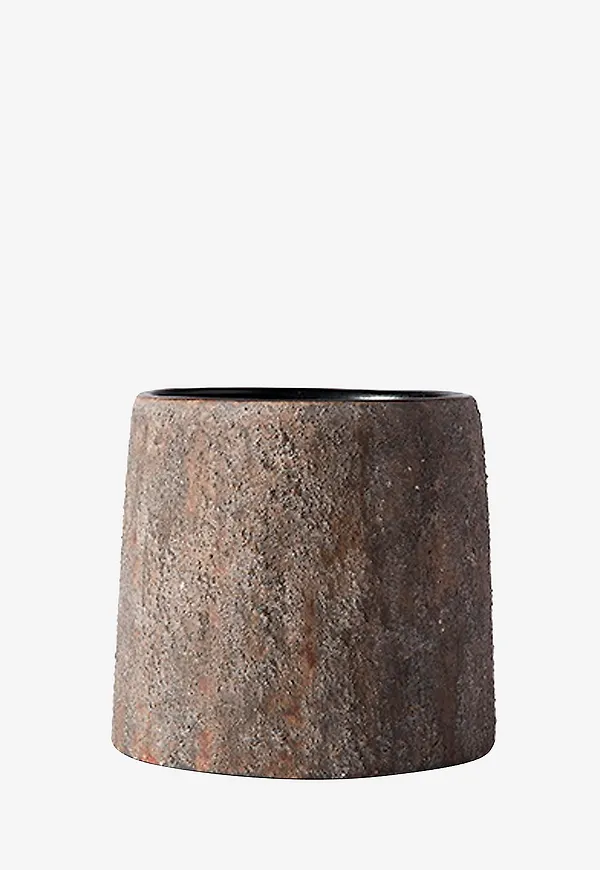 Grå Muubs-kruka i söt modell.