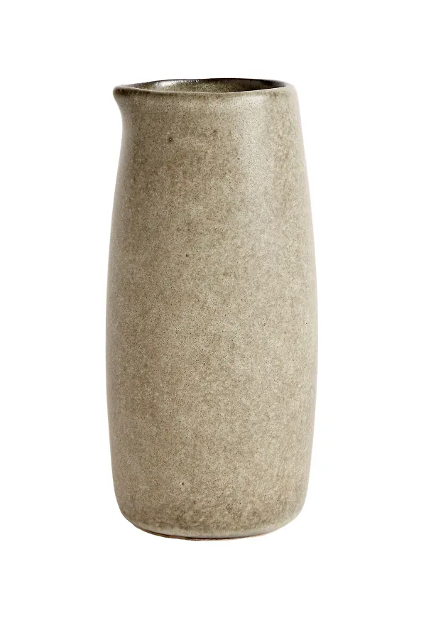 Beige Muubs-karaff i otroligt snygg modell.