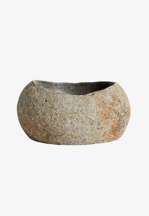 Grå Muubs-fruktskål i riktigt snygg modell.