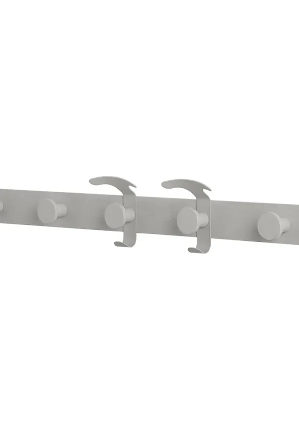 Grå Muuto-klädhängare i snygg modell.