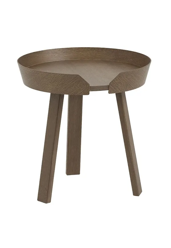 Otroligt snygg soffbord i brunt från Muuto.
