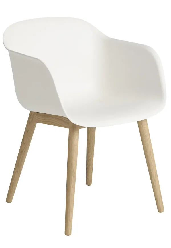 Komfortabel vit stol 2026 från Muuto.