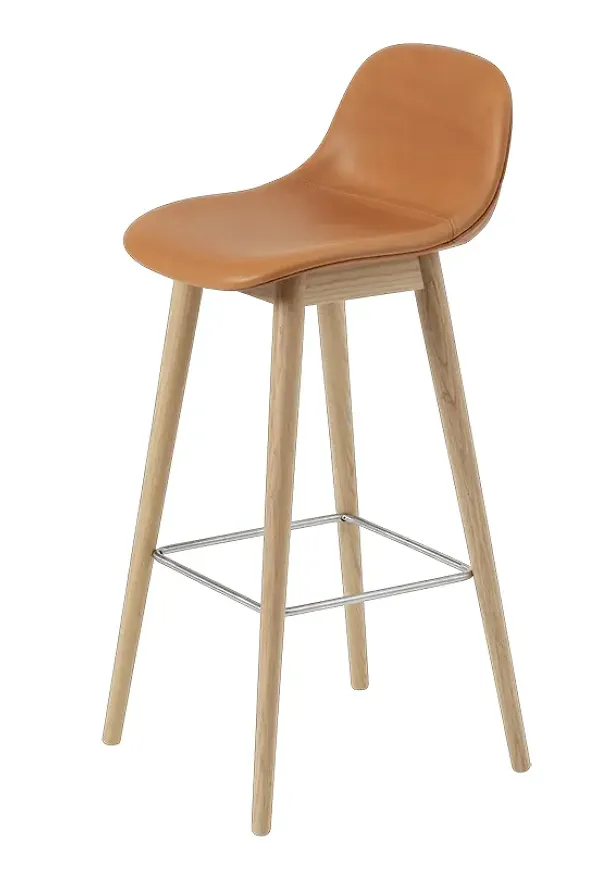 Riktigt snygg stol i ek från Muuto.