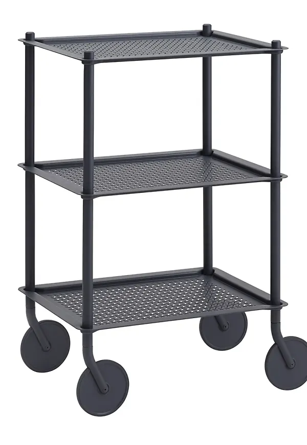 Smickrande möbel i blått från Muuto.