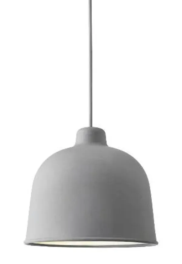 Riktigt fin grå taklampa 2025 från Muuto.