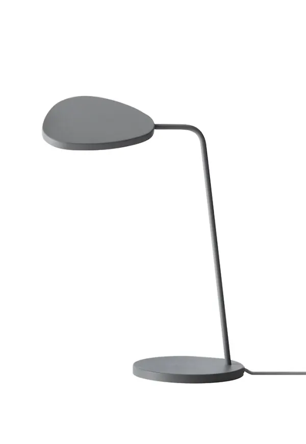 Klassisk grå bordslampa 2025 från Muuto.