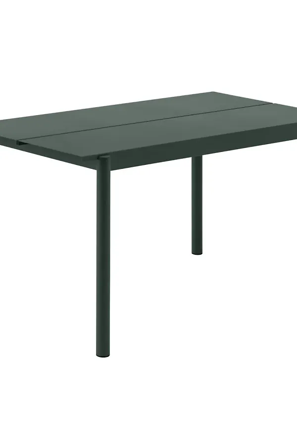 Grön Muuto-trädgårdsbord i snygg modell.