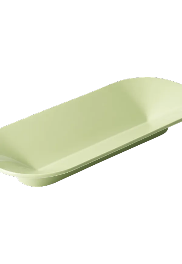 Grön Muuto-skål i klassisk modell.