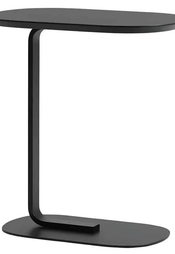 Riktigt fin svart sidobord 2025 från Muuto.