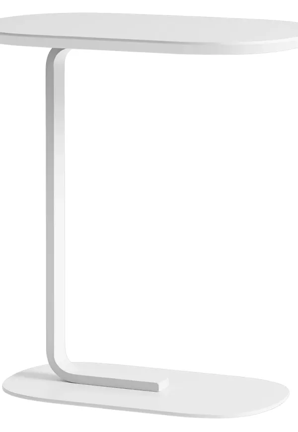 Fantastiskt snygg vit sidobord 2025 från Muuto.