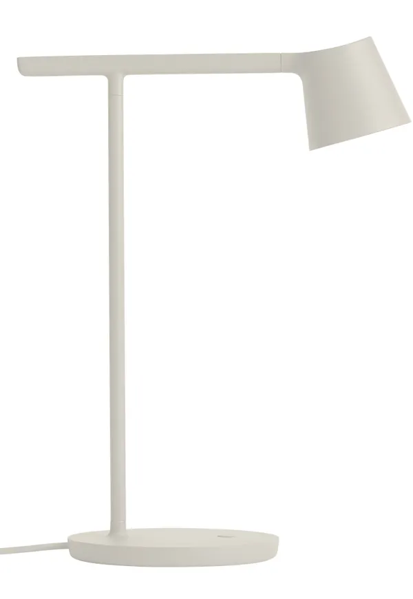 Otroligt fin grå lampa i aluminium från Muuto.