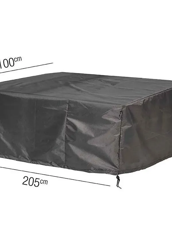 Skön trädgårdsmöbel i grått från AeroCover.