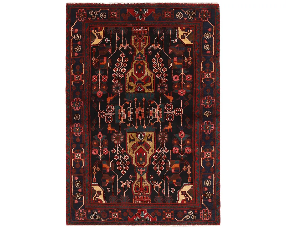 Fantastiskt fin bomullsmatta i brunt från Rezas.