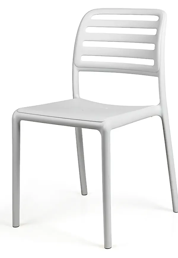 Stilren vit stol 2025 från Nardi.