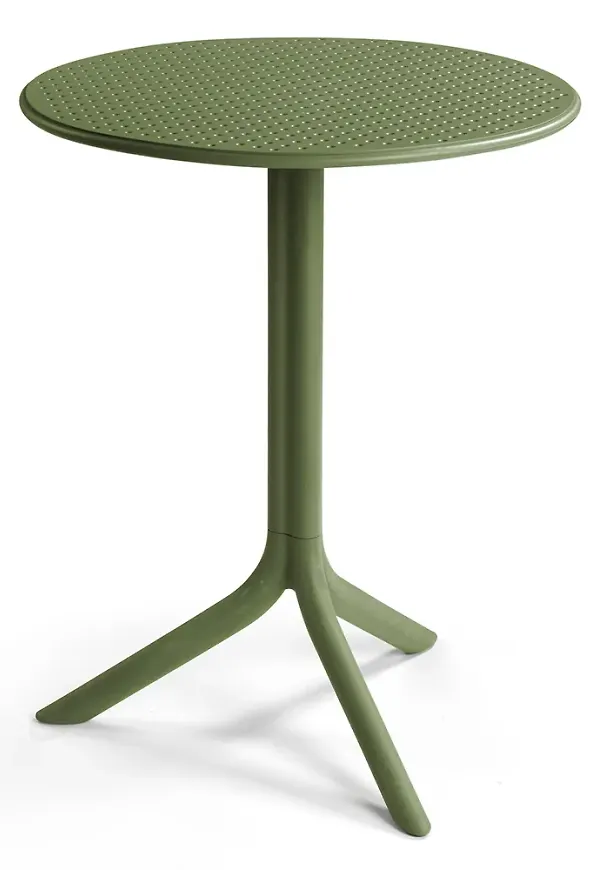 Grön Nardi-balkongbord i komfortabel modell.