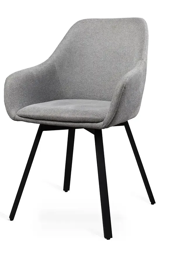 Elegant svart karmstol 2025 från Torkelson.