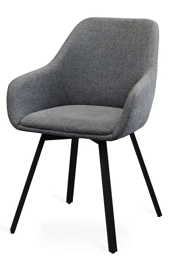 Snygg svart karmstol 2025 från Torkelson.