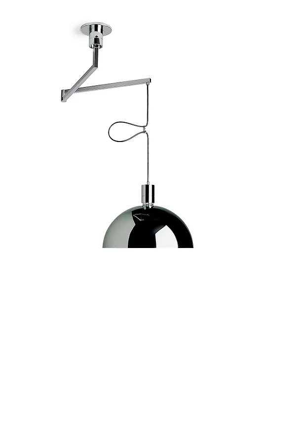 Fin svart lampa i aluminium från Nemo Lighting.