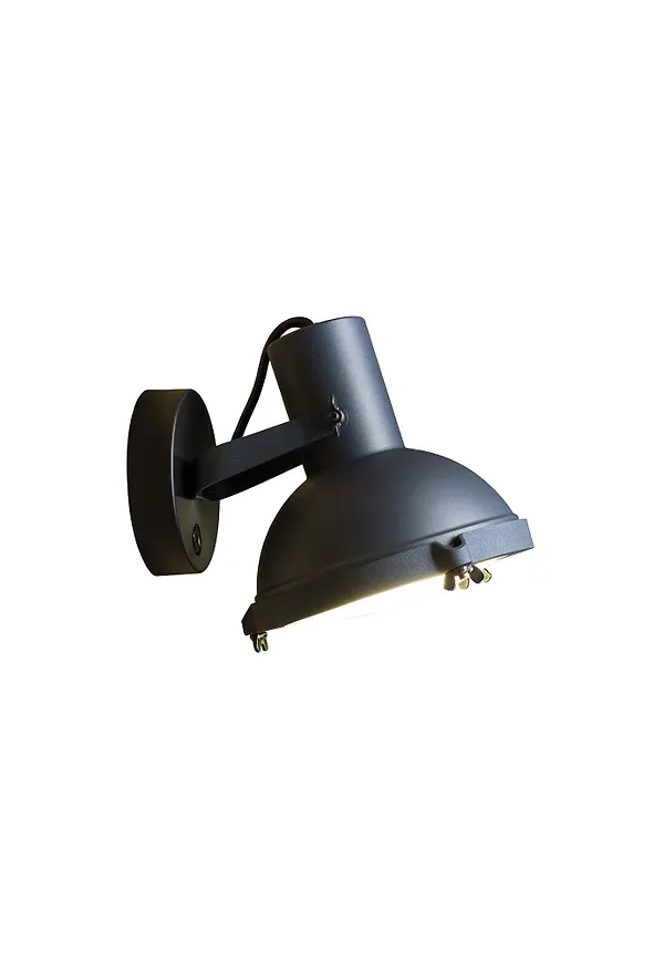 Trendig brun lampa i aluminium från Nemo Lighting.