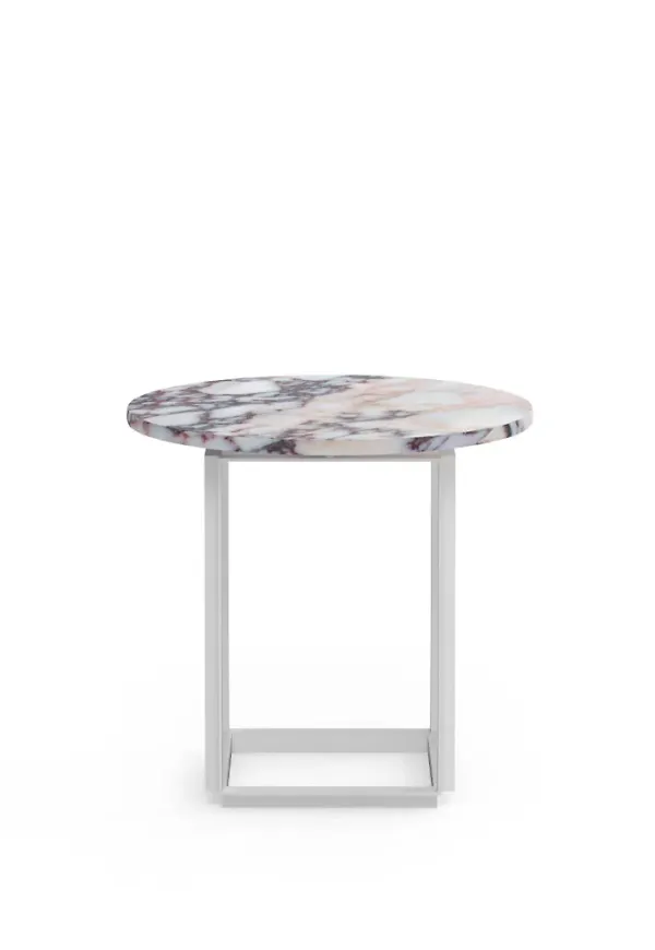 Otroligt fin vit sidobord 2025 från New Works.