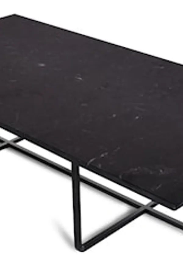 Moderiktig svart soffbord 2025 från OX DENMARQ.