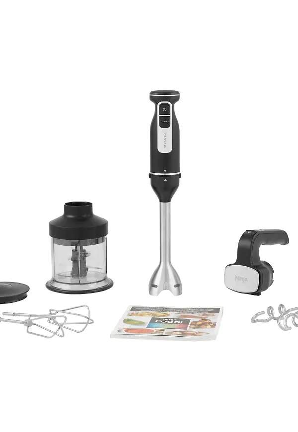 Svart Ninja-stavmixer i stilren modell.